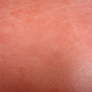 Salmon Pink Crazed leather