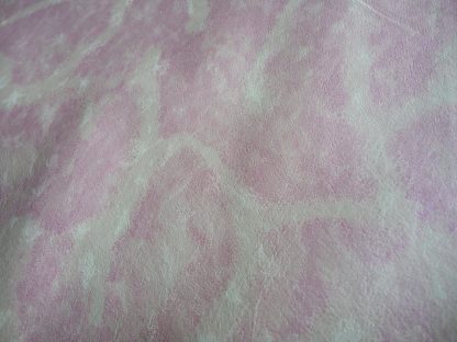 Pink / White Pearlised Pigskin leather