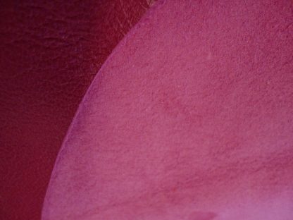 Raspberry Red Smooth Soft  leather