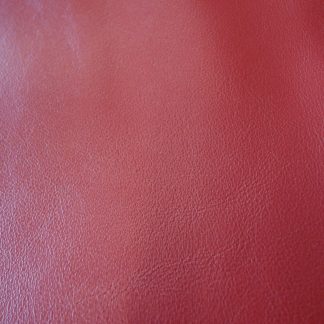 Pillar Box Red Smooth Soft leather