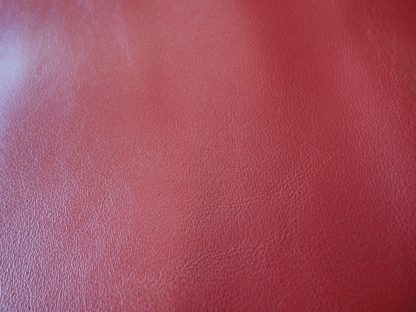 Pillar Box Red Smooth Soft leather