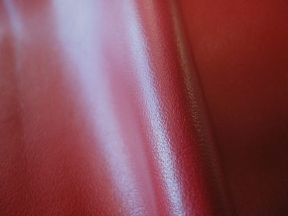 Pillar Box Red Smooth Soft leather - Image 2