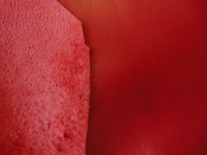 Pillar Box Red Smooth Soft leather - Image 3