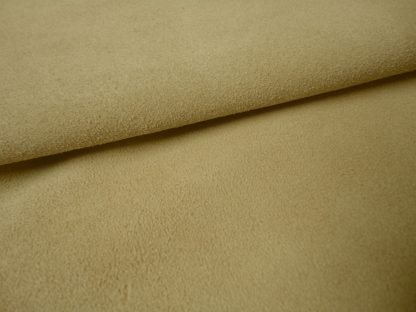Pale Yellow Soft Suede leather - End of Hide