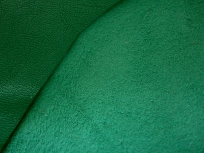 Emerald Green Smooth Soft leather (End of Hide) - Image 3
