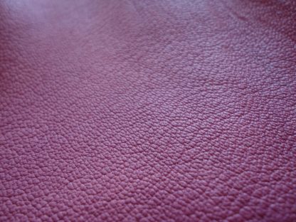 Cerise Pink Mottled Grained  leather - Image 2