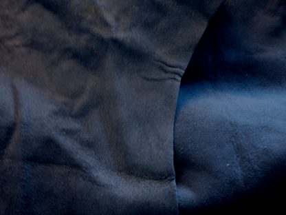 Dark Blue Thin Soft Suede leather - Image 2