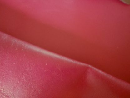 Raspberry Red Smooth leather