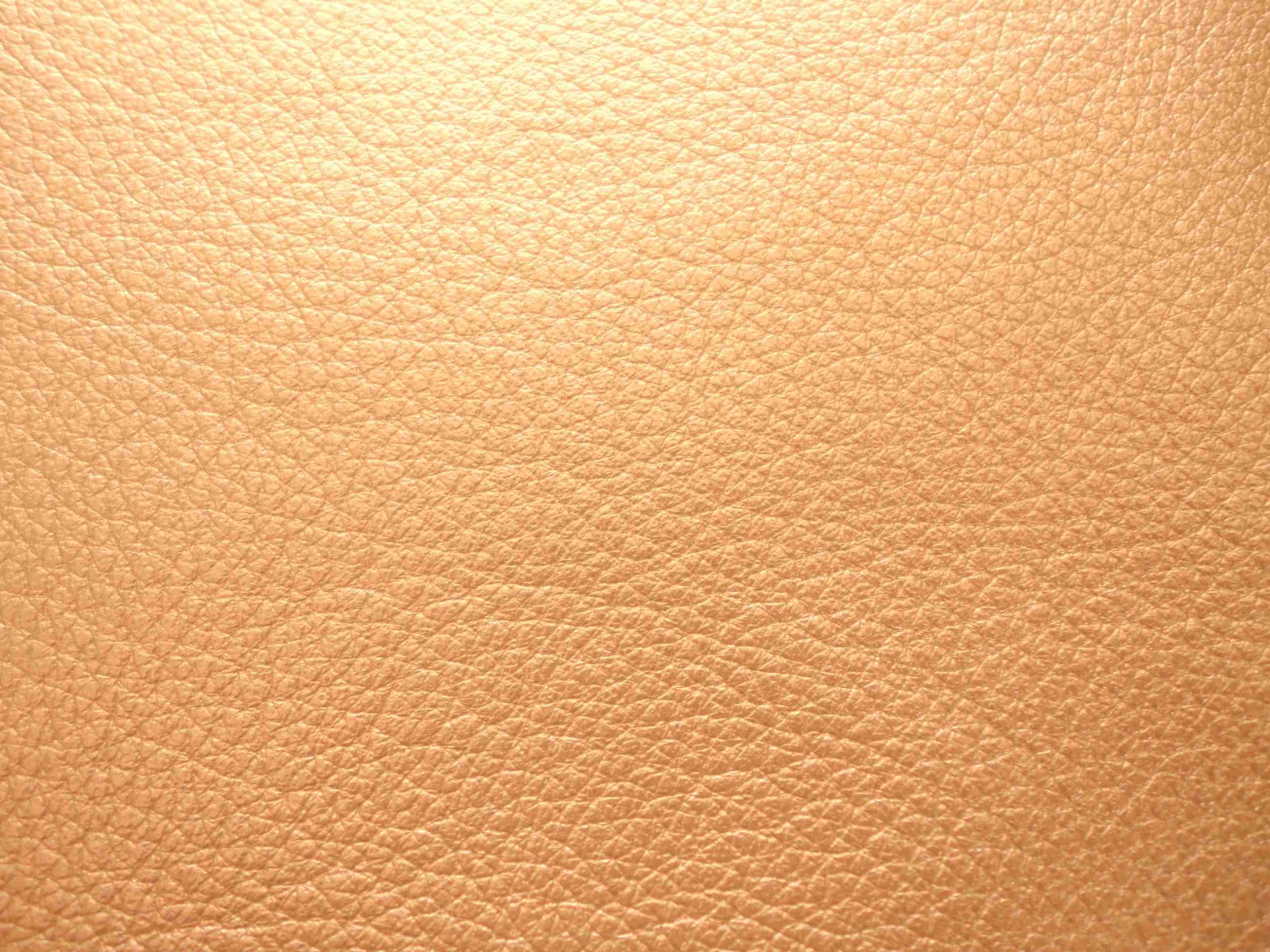 Yellow Gold Corrected Grain leather (End of Hide) - Image 3