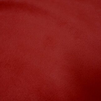 Scarlet Red Thin Pigskin Suede