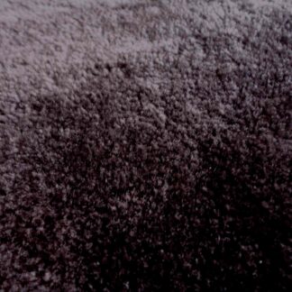 Brown Curly Sheep Hair On leather hide