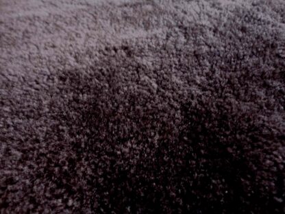 Brown Curly Sheep Hair On leather hide