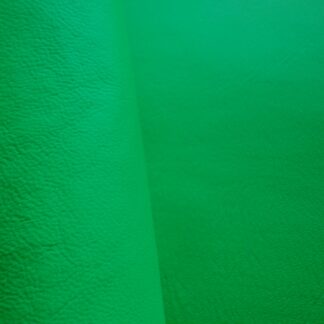 Bright Green Smooth Lambskin leather
