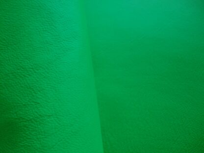 Bright Green Smooth Lambskin leather
