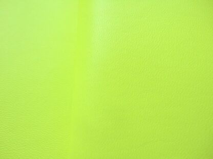 Acid Yellow Smooth Lambskin leather