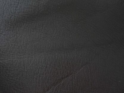 Very Dark Brown Grained Cowhide leather - Image 3