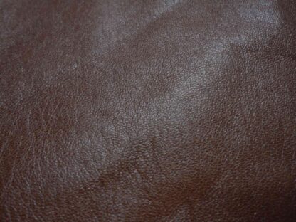 Rich Chestnut Brown Smooth Soft leather - Image 3