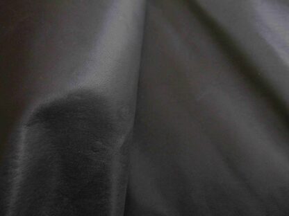 Black Smooth stiff leather