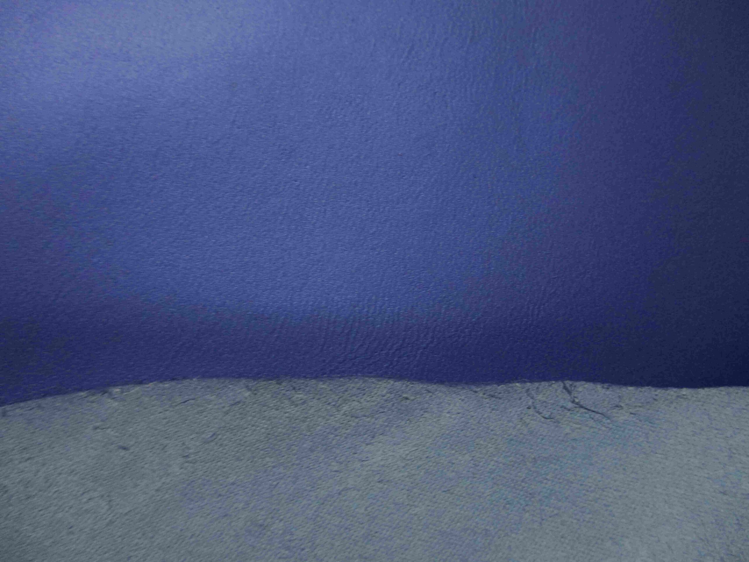 Blue Pearlised Smooth Lambskin leather - Image 2