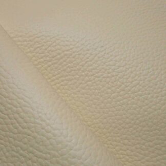 Cream  Corrected Grain Cowhide leather