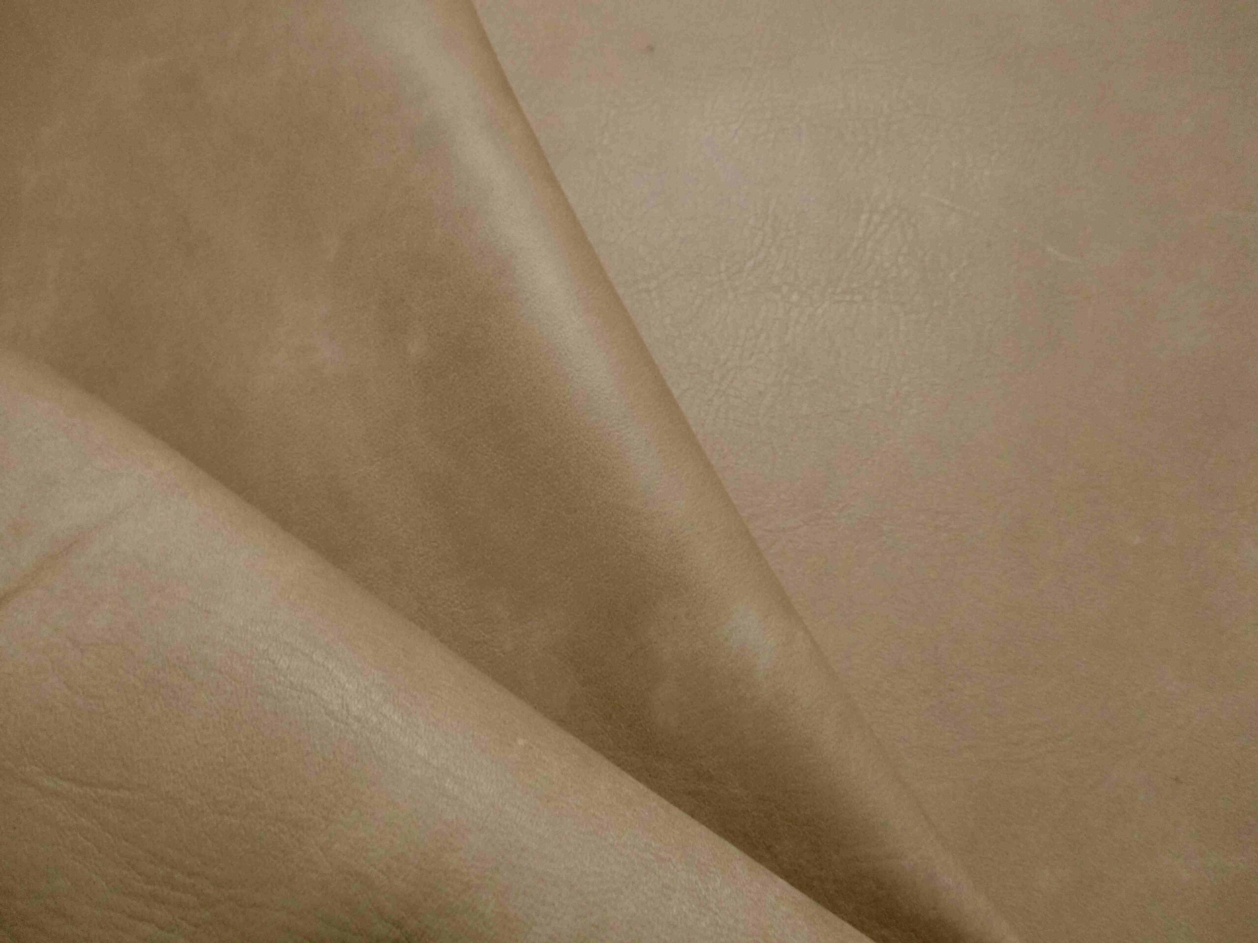 Light Faun Brown Mottled Cowhide leather - Image 2