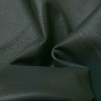 Green Corrected Grain Cowhide leather