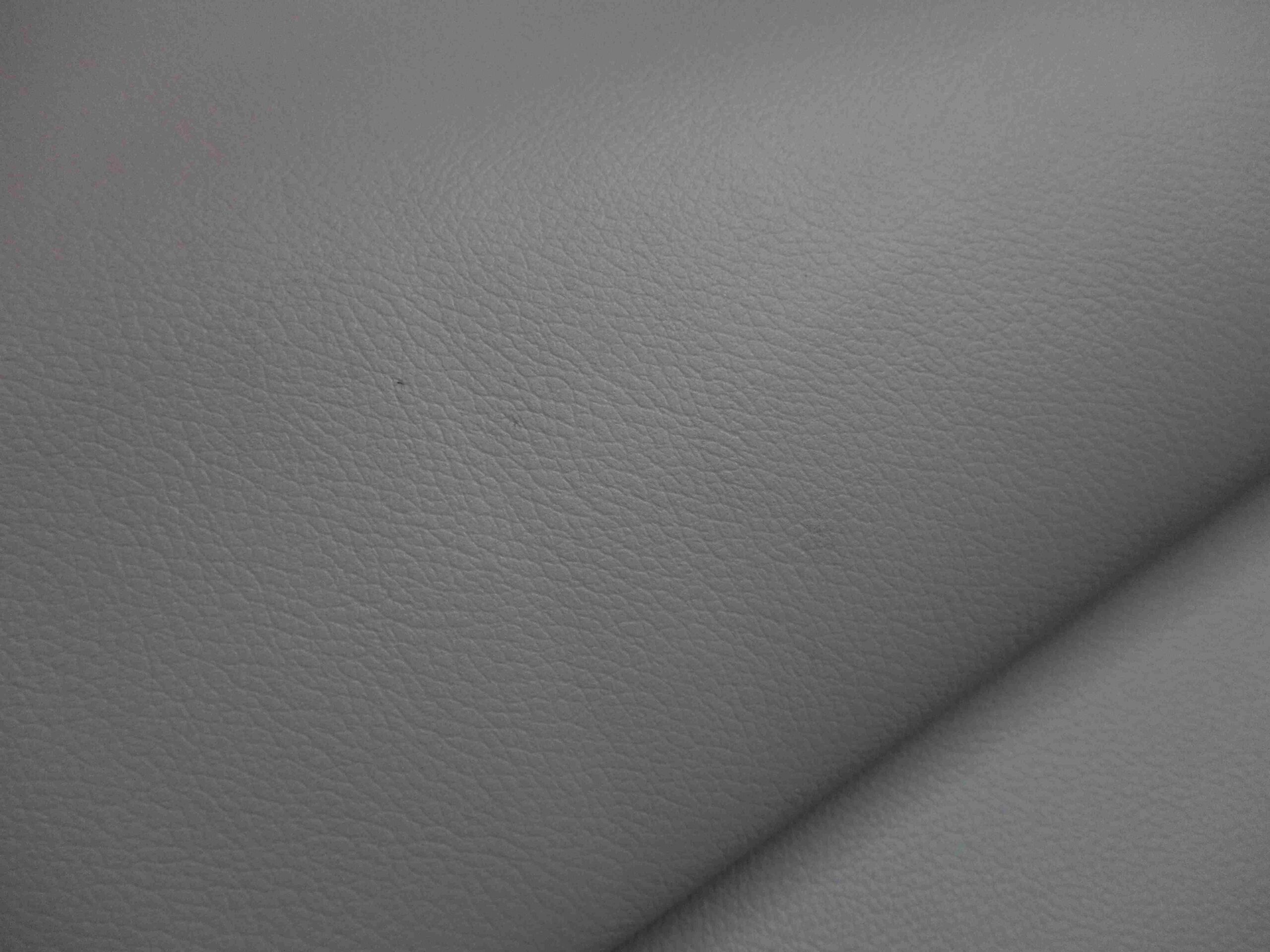 Light Grey Corrected Grain Cowhide leather - Image 2