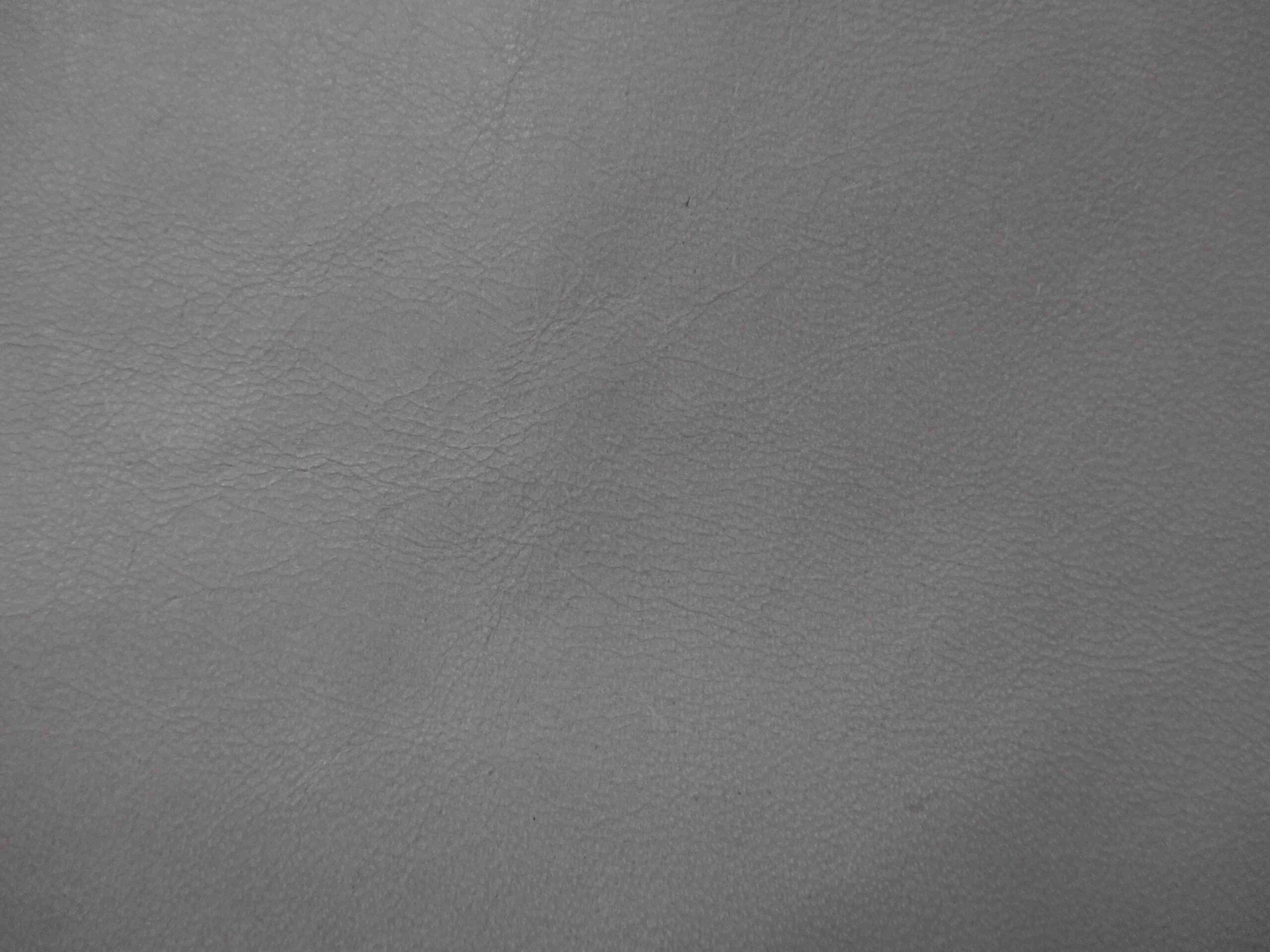 Mottled light grey Smooth leather