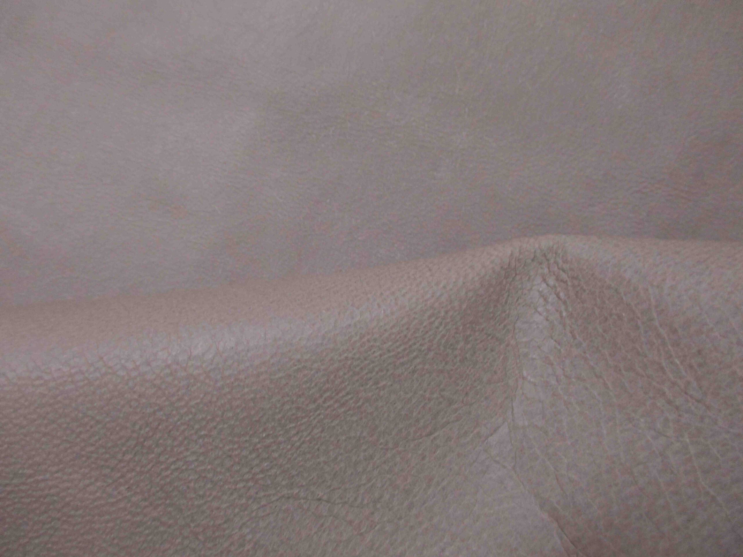 Mottled light grey Smooth leather - Image 2
