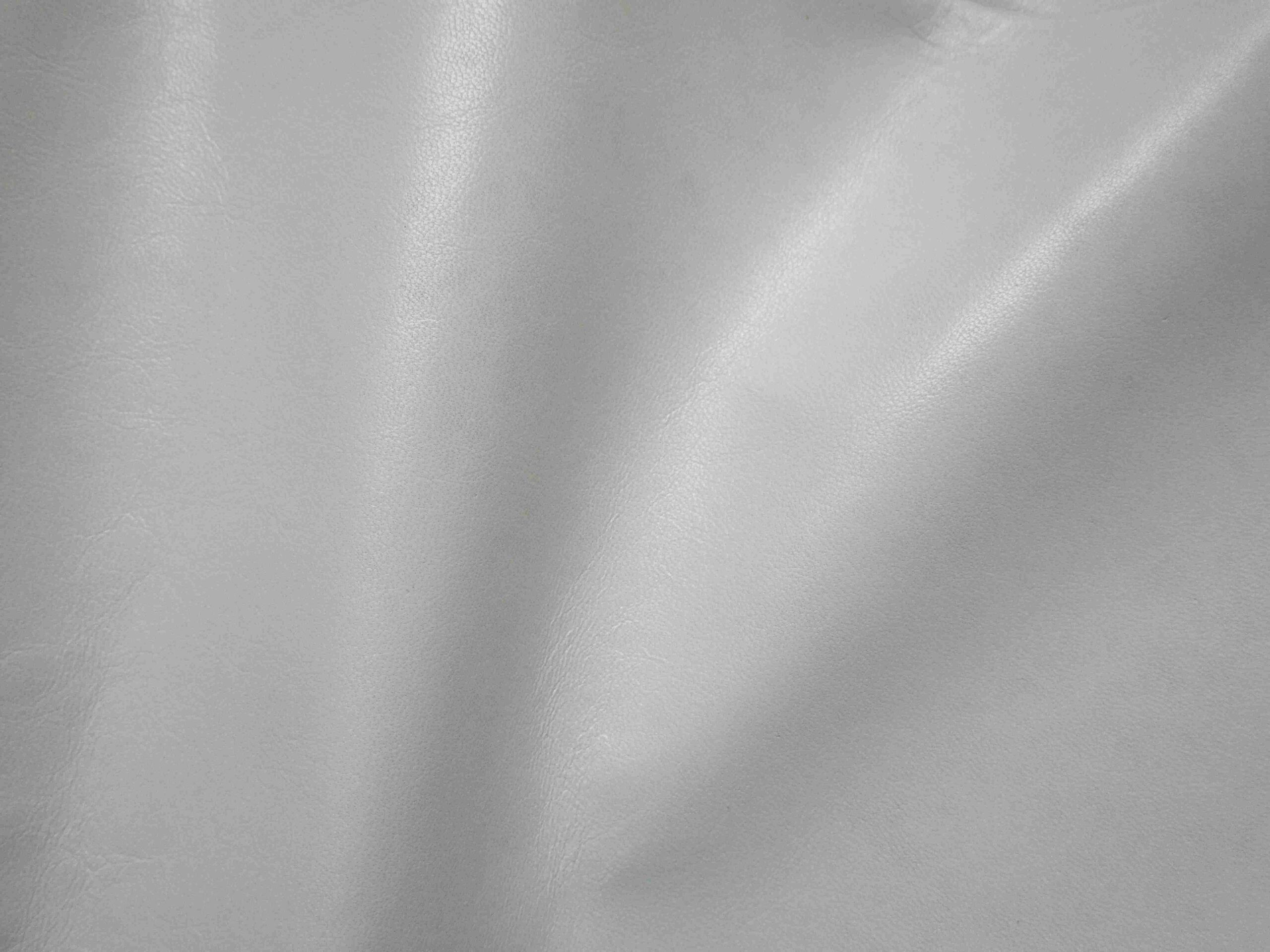 White Smooth Soft leather