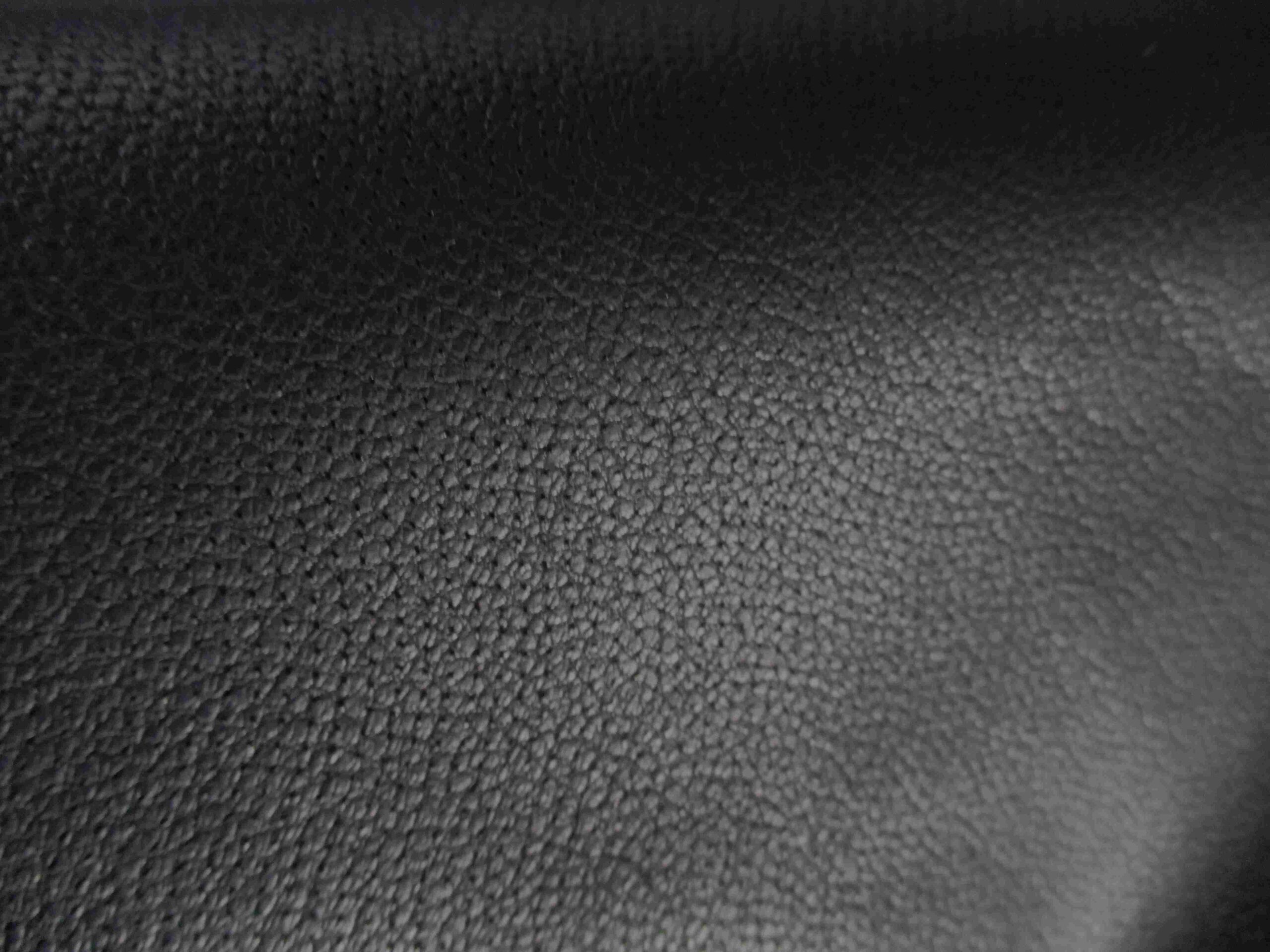 Jet Black Microvent Pierced Gloving leather - Image 2