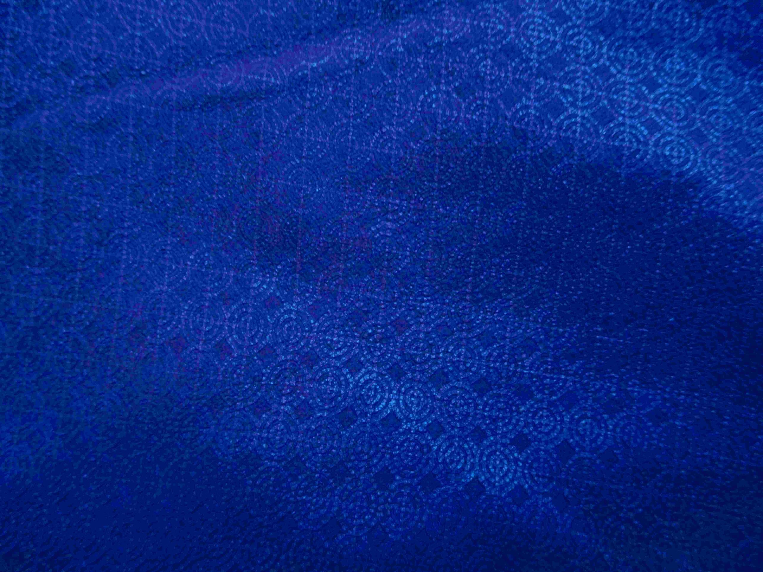 Royal Blue Soft Laser Patterned Gloving leather - Image 2