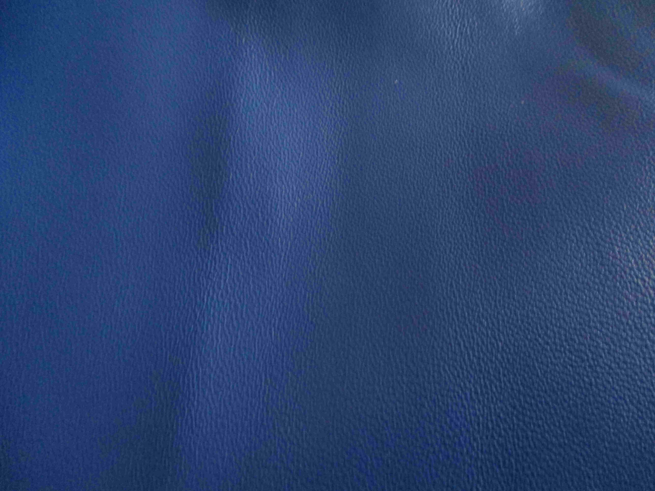 Royal Blue Smooth Soft Chrome Tanned leather - Image 3