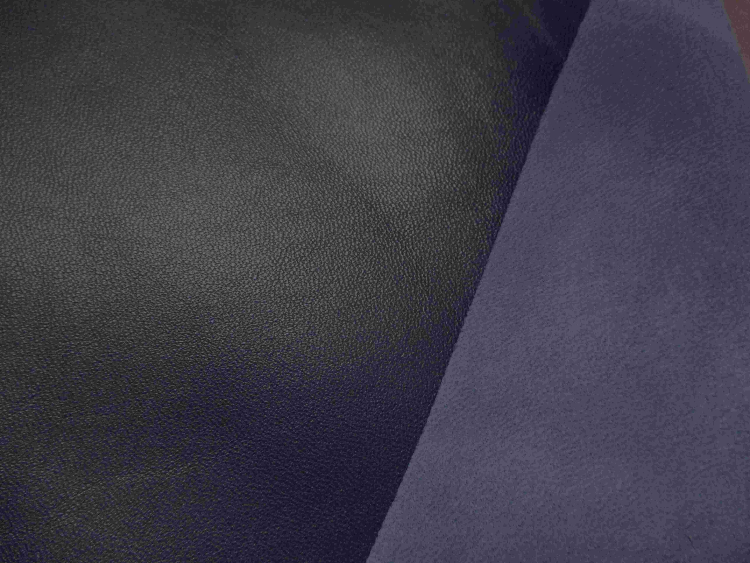 Dark Blue Smooth Soft Chrome Tanned leather - Image 2