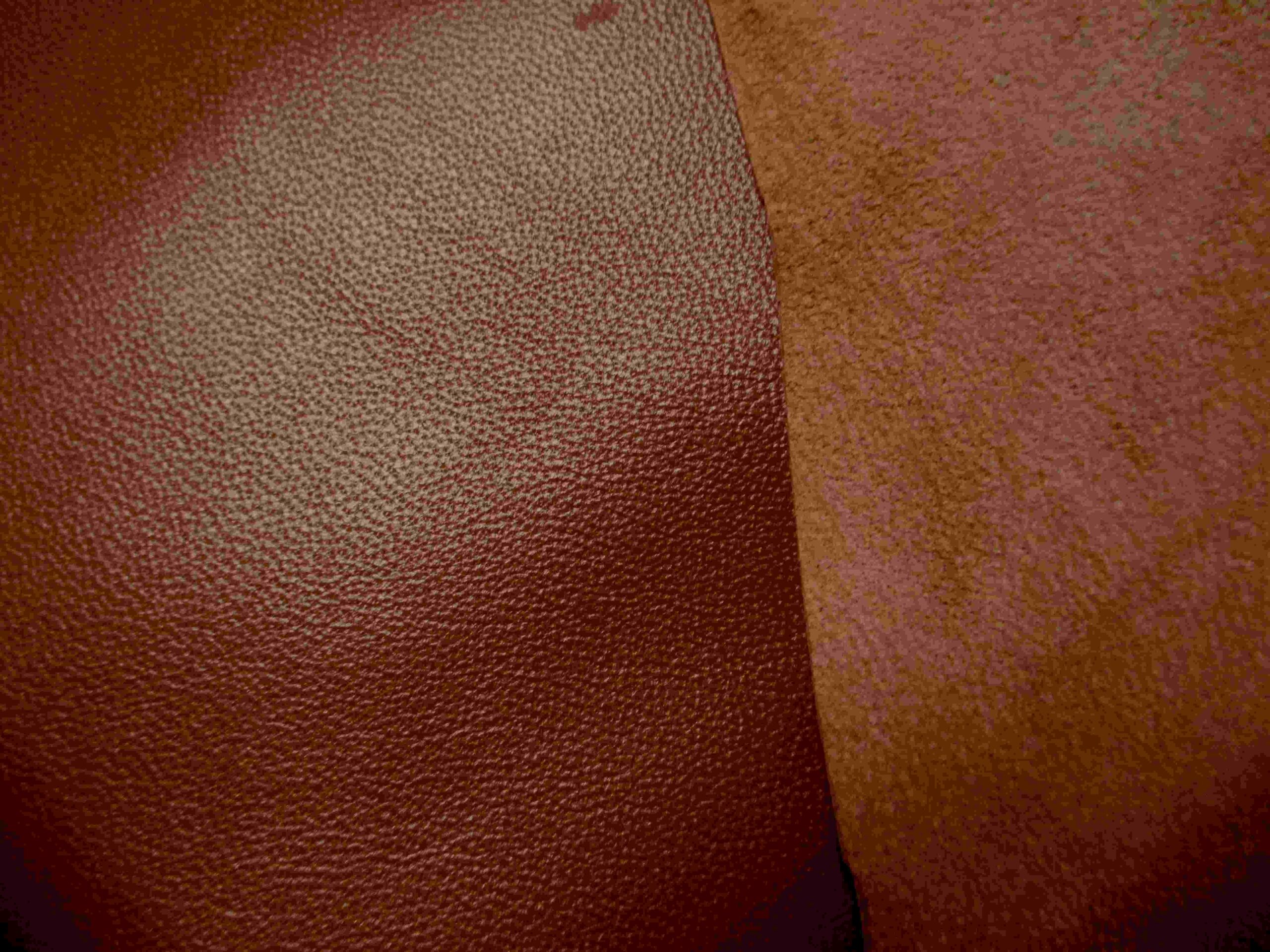 Tan Brown Smooth Soft Chrome Tanned leather - Image 2