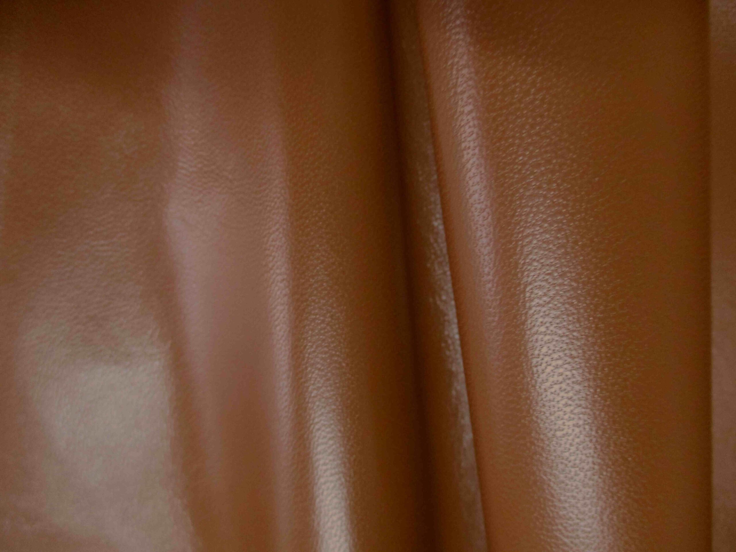 Tan Brown Smooth Soft Chrome Tanned leather - Image 2