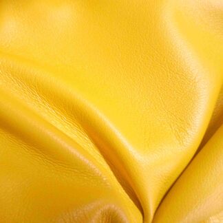 Bright Yellow Smooth Soft Chrome Tanned leather