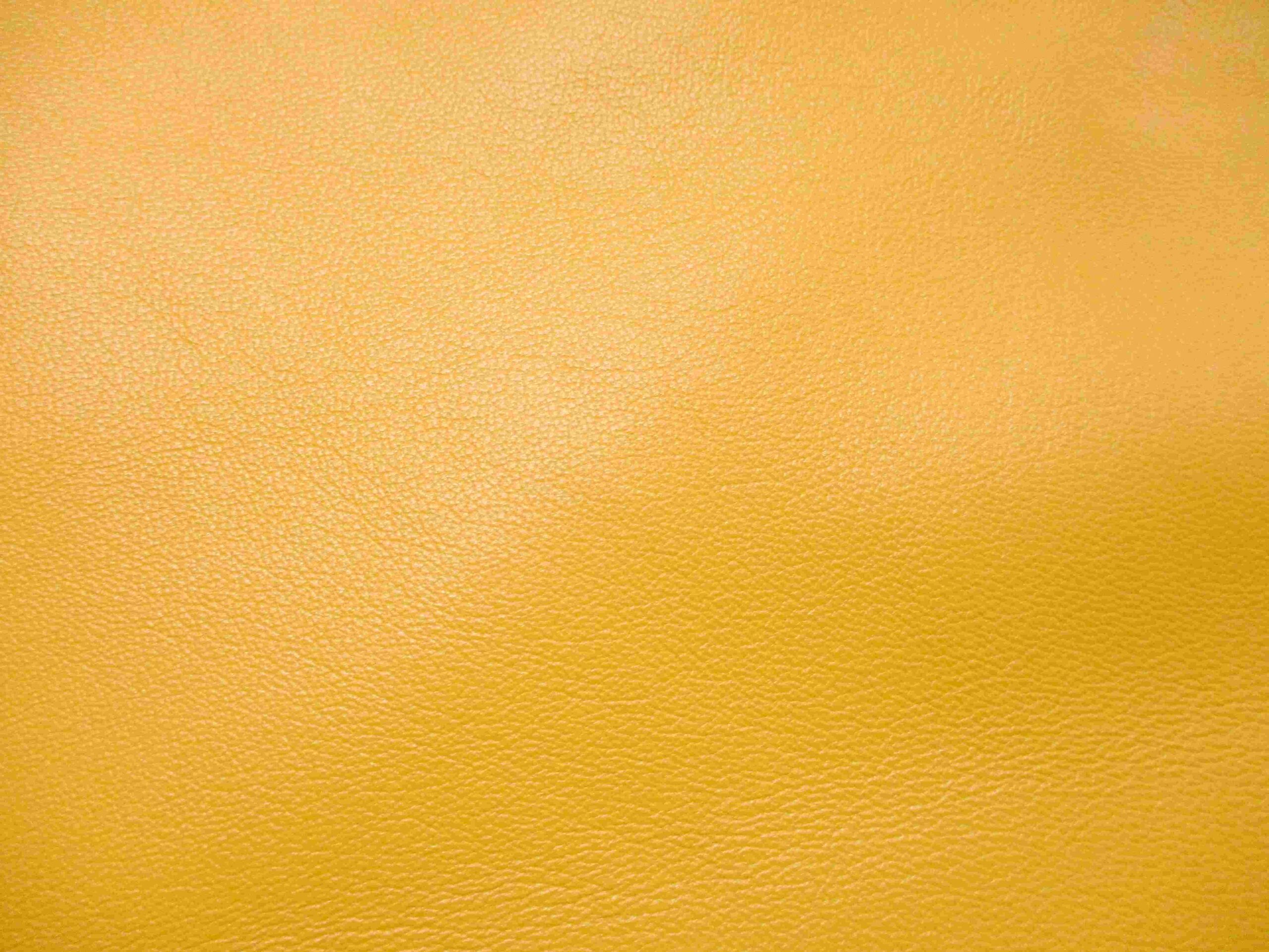 Bright Yellow Smooth Soft Chrome Tanned leather - Image 3