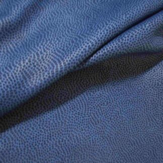 Royal Blue Laser Patterned Soft leather