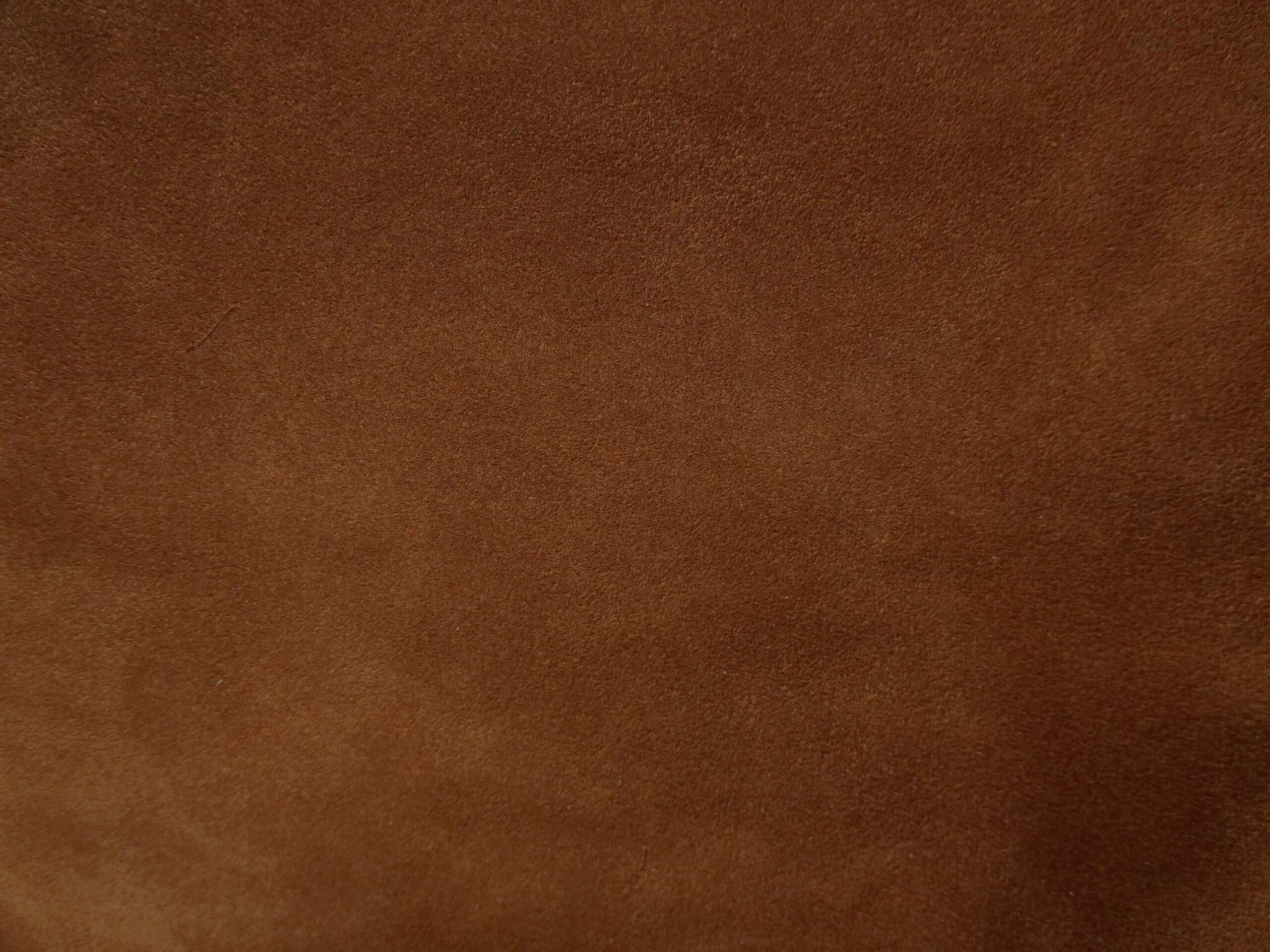 Chestnut Brown Calfskin Suede leather - Image 3