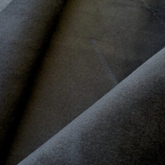Dark Blue/Grey Thin Pigskin Suede leather
