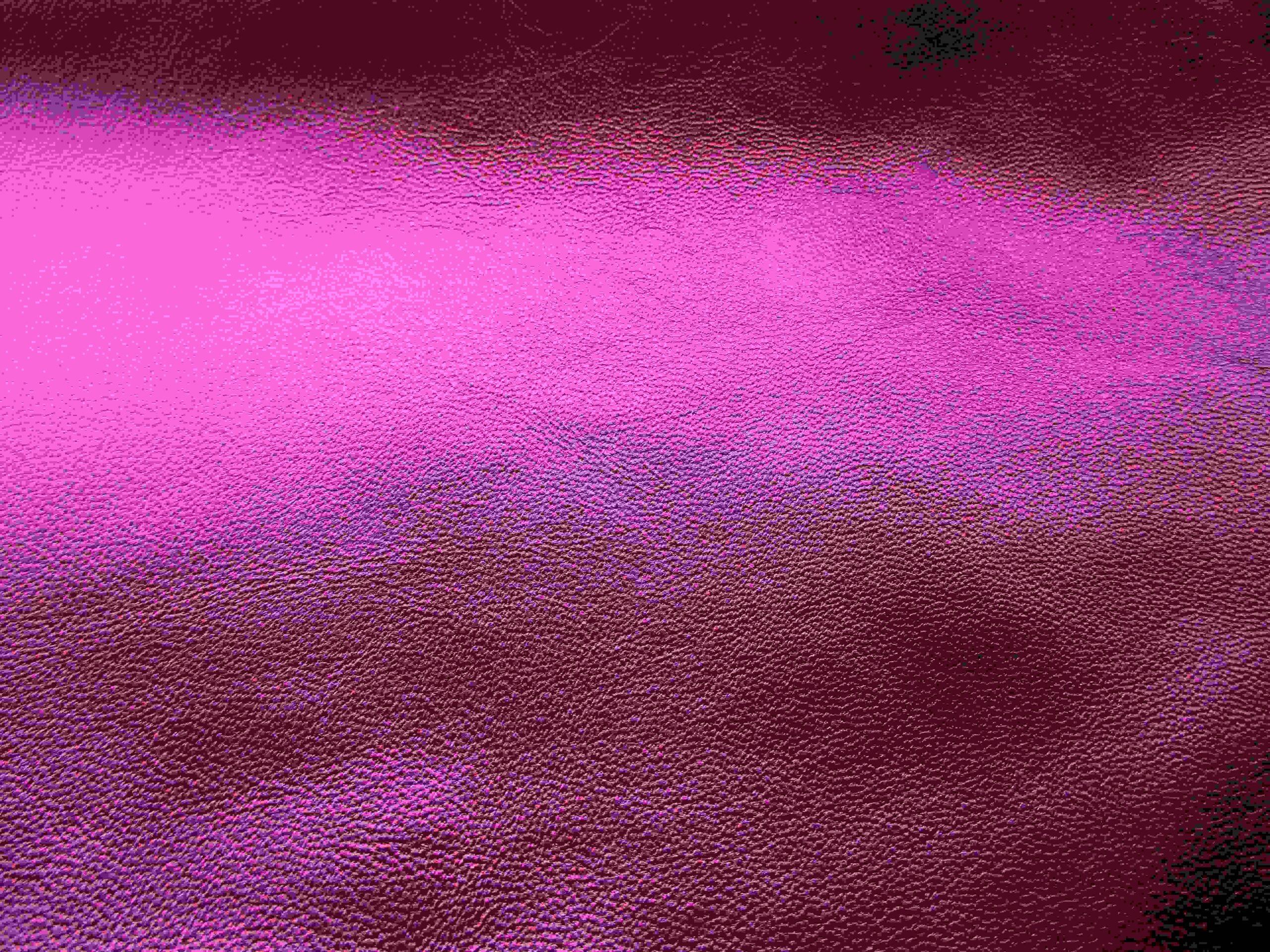 Hot Pink Foiled Lambskin leather - Image 3