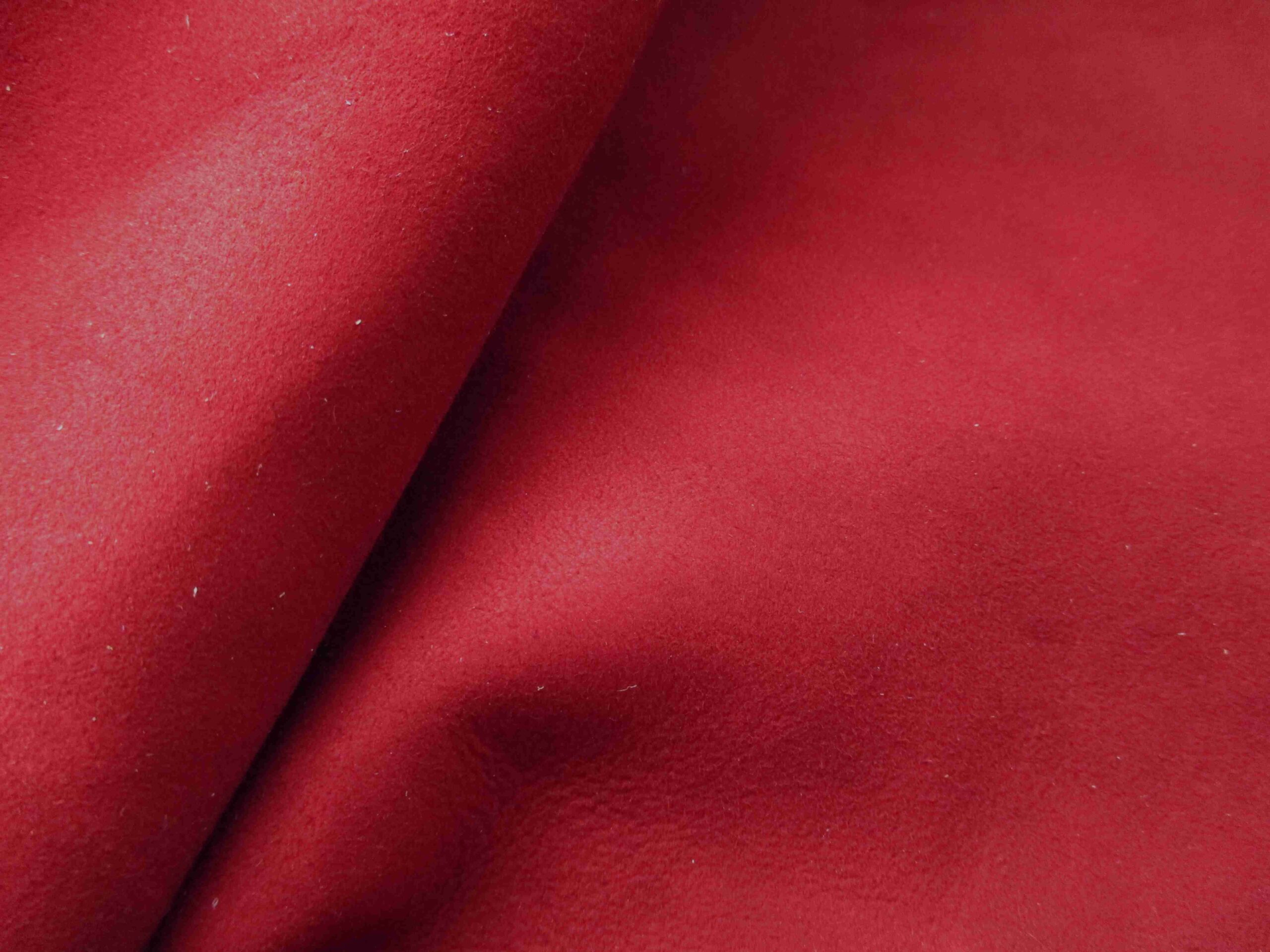 Scarlet Red Soft Thin Dress Suede - Image 2