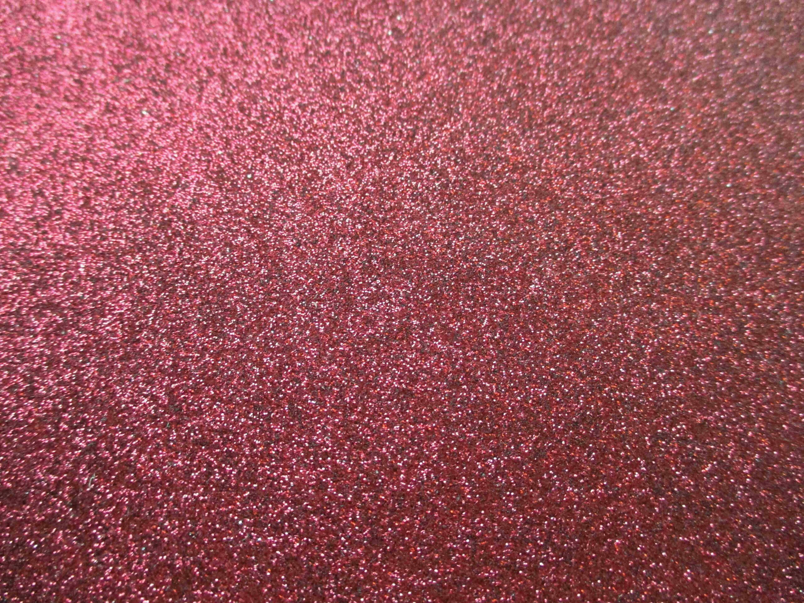 Red Glitter Finished Calfskin leather - Image 2