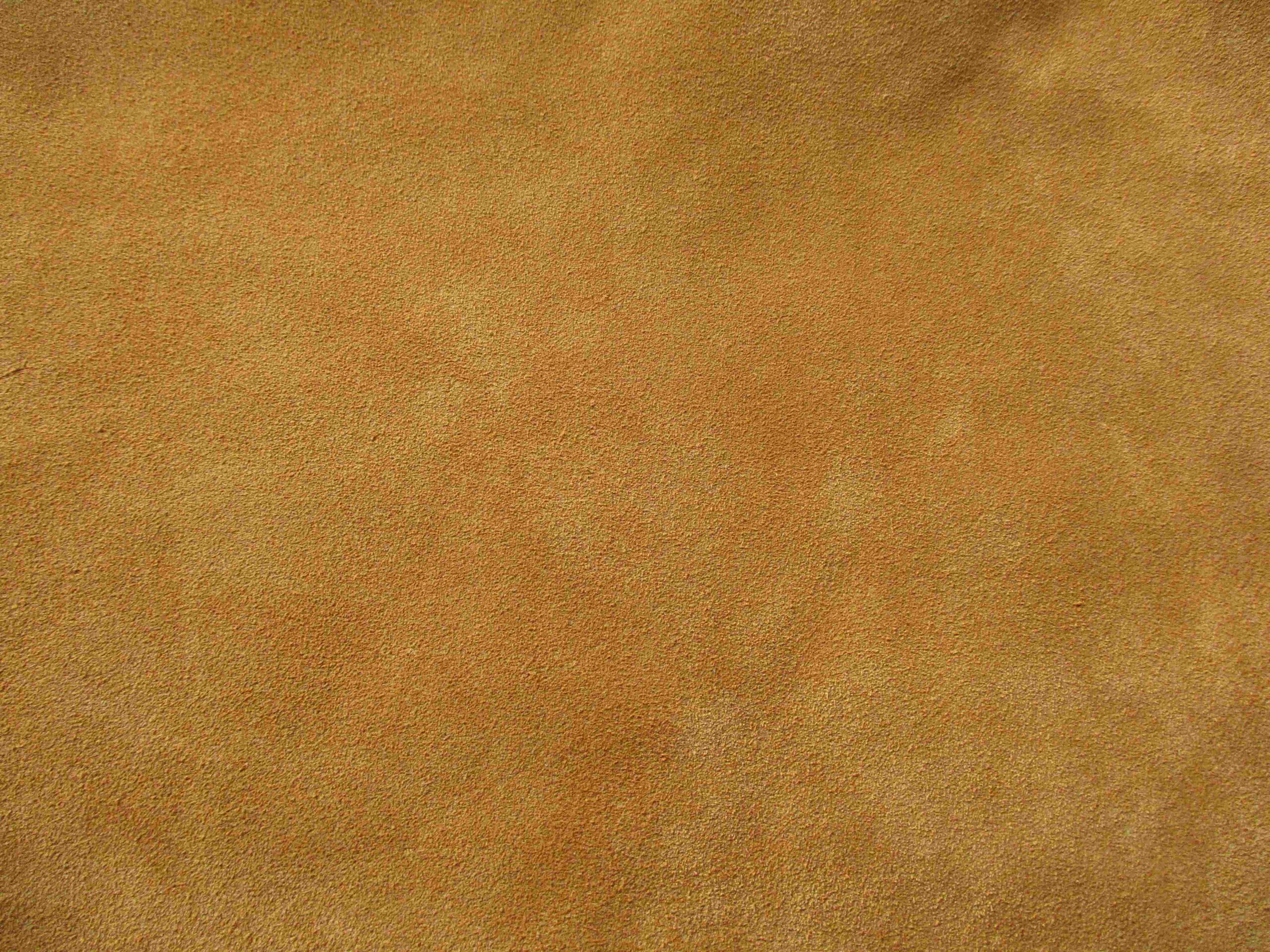 Golden Tan Brown Calfskin Suede leather - Image 2