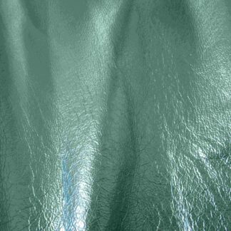 Pale Turquoise Blue Thin Foiled Pigskin leather